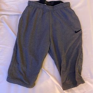 Grey Nike dri fit shorts